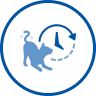 Dog and Clock Icon