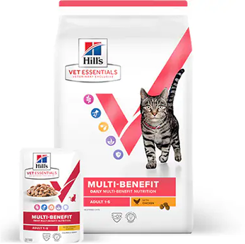 Multi-Benefit Hill's Cat Food Packshot